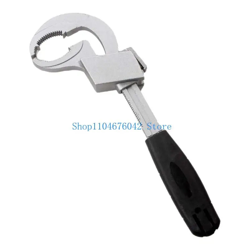 652F Bath Wrench Universal Adjustable Double-ended Wrench Aluminium Open End Spanners
