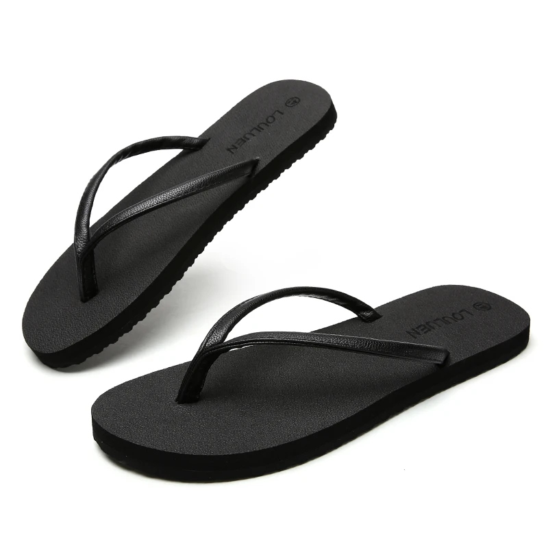 New Summer Couple's Concise Flip Flops Men's Waterproof Beach Shoes Mens Outdoor Breathable Slippers Fashion Men Slip-on Sandals