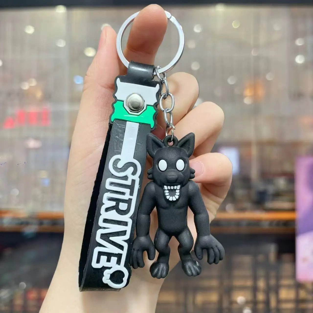 숲속의 99일 키체인 어린이 귀여운 게임 펜던트 신형 학교 가방 자동차 키링 장식 어린이 클래식 장난감 선물