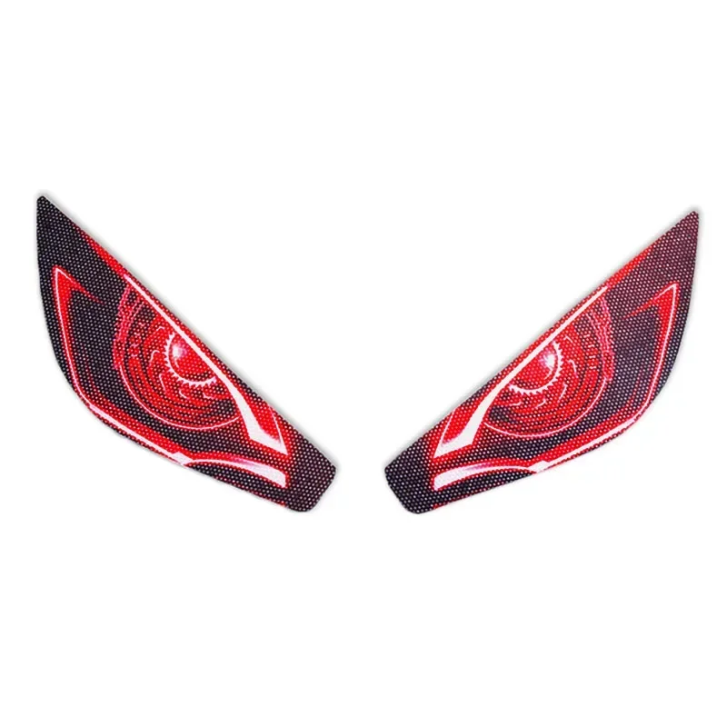 For KYMCO XCITING 400 S400 XCITINGS400 Motorcycle 3D Front Fairing Headlight Stickers Guard Head light protection Sticker