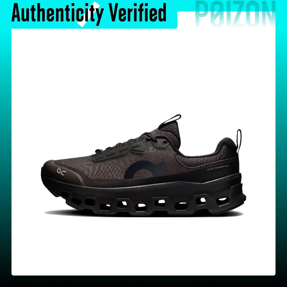 On Cloudmonster 1 Waterproof Low top Running Shoes Men's Dark Brown 3MG10705379