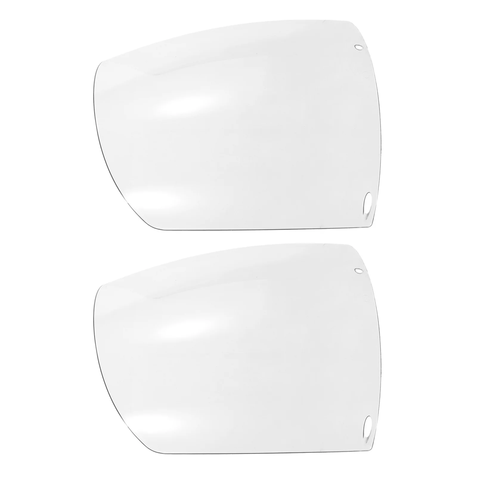 

2Pcs Welding Protective Mask Transparent Replacement Safety Shield Grinding Face Cover Welder Accessory
