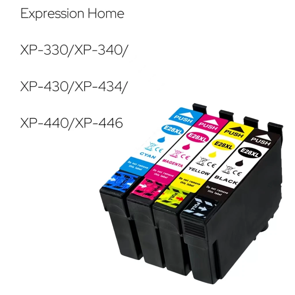 E28XL Disposable ink cartridge For Expression Home XP-330 XP-340 XP-430 XP-434 XP-440 XP-446