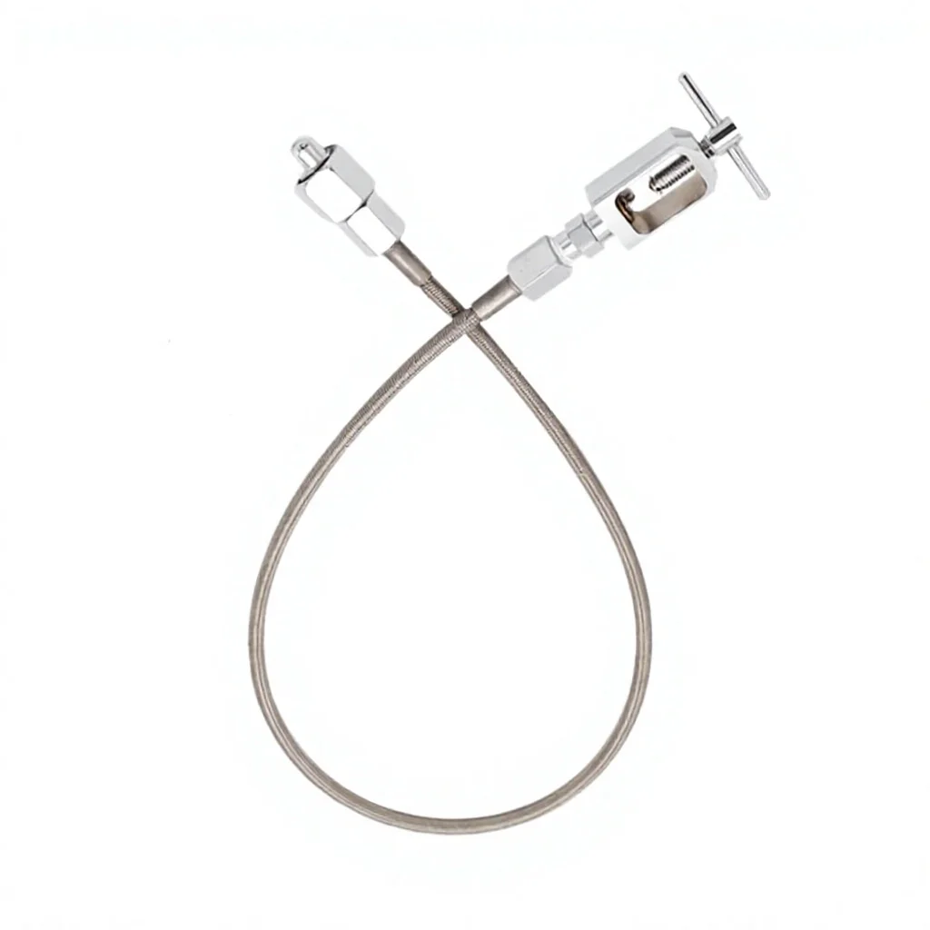 Flexible Oxygen Transfer Male to Cylinder Connection Bridge