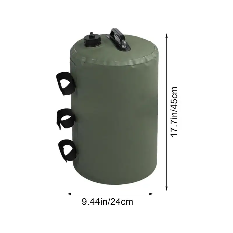 20L Windproof Weight Bags Sand Bag Tent Weight Sand Bag Canopy Leg Weight Bag Empty Instant Tent Sand Bag Outdoor Sun Shelter