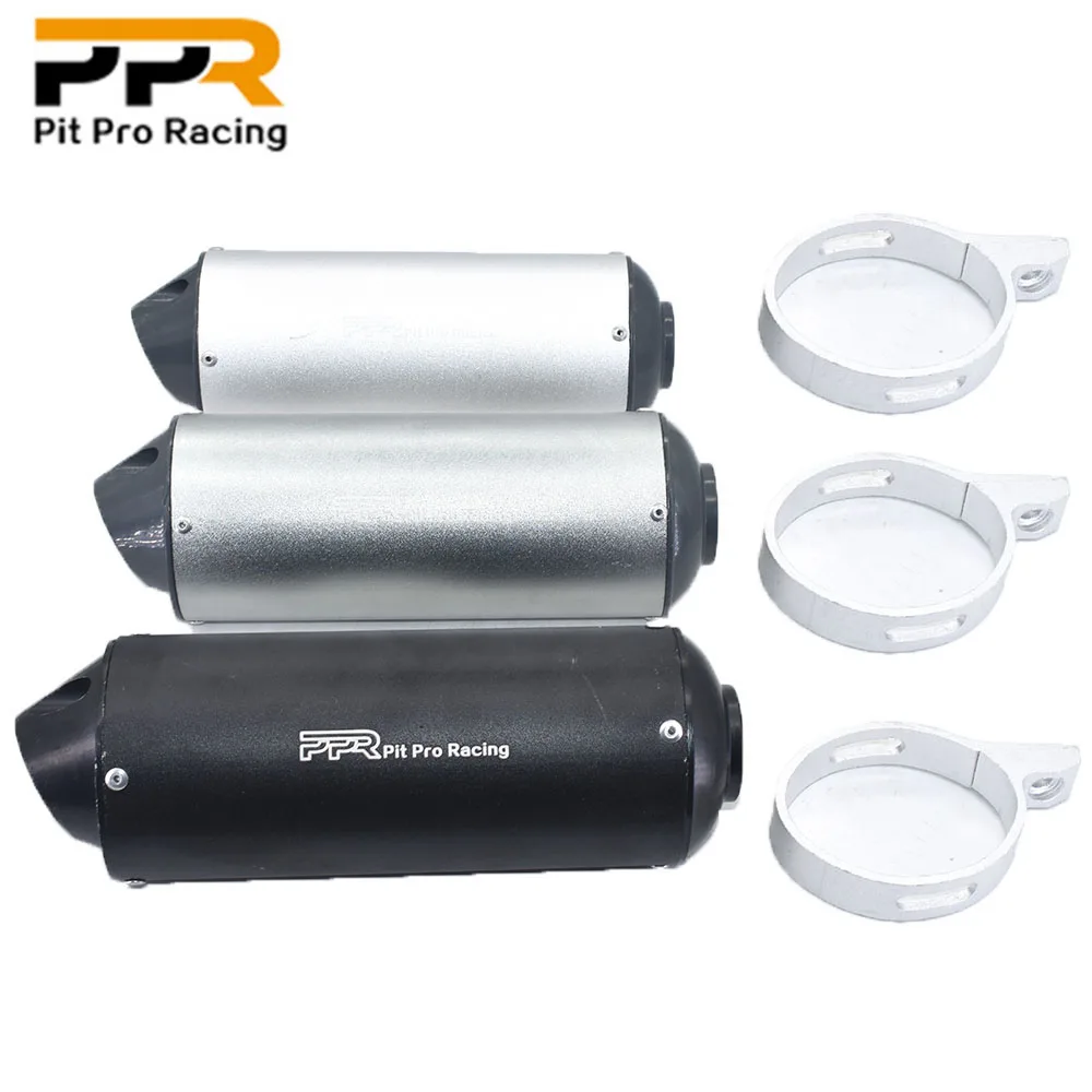 28mm 38mm connection Exhaust Muffler for dirt bike/pit bike 125cc 150cc  Kayo BSE APOLLO Xmoto spare parts 