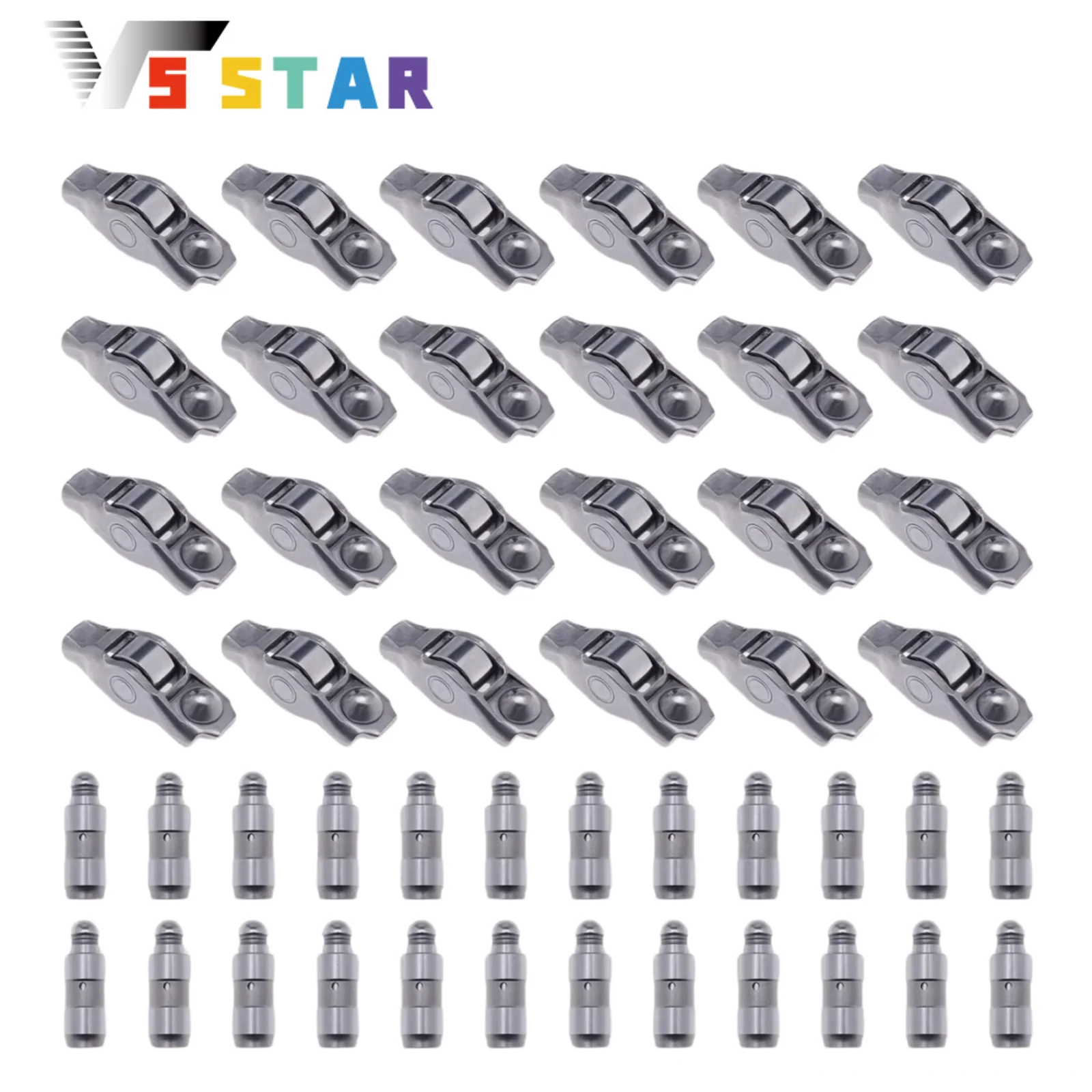 

5184332AA 5184296AF 5184296AG 5184296AH 24pcs Arms+ Lifters For 2011-2018 Grand Caravan Journey 2011-2019 Grand Cherokee 3.6L