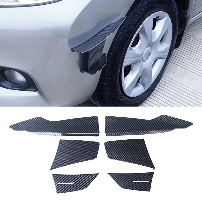 

Car Universal Combined Spoiler Bumper Modified Anti-Collision Front Gear Protection Decorative Water Transfer ABS Deflector