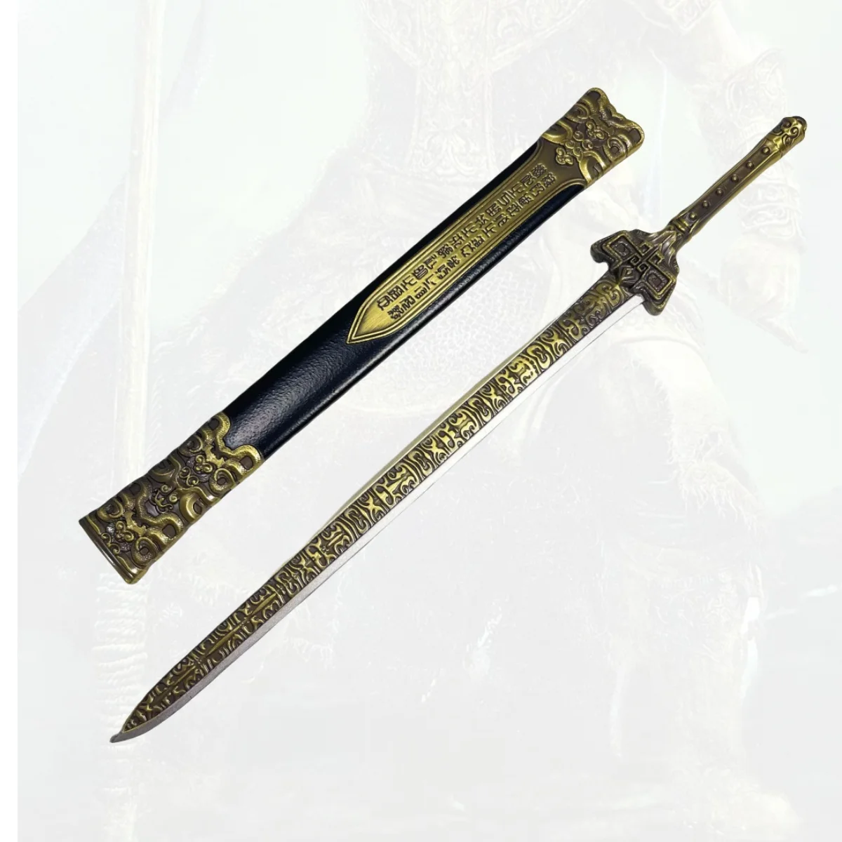 11inch Ancient Chinese Sword Metal Katana Sword Knife Original Samurai Sabre Japanese Katana Sabre Cosplay Accessories Prop Toy