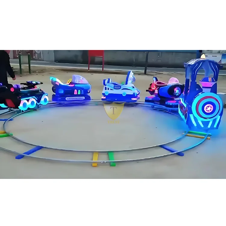 Shopping Mall Kids Small Electric Train Amusement Park Ride Mini Track Train Children Rides for Salepromote sales
