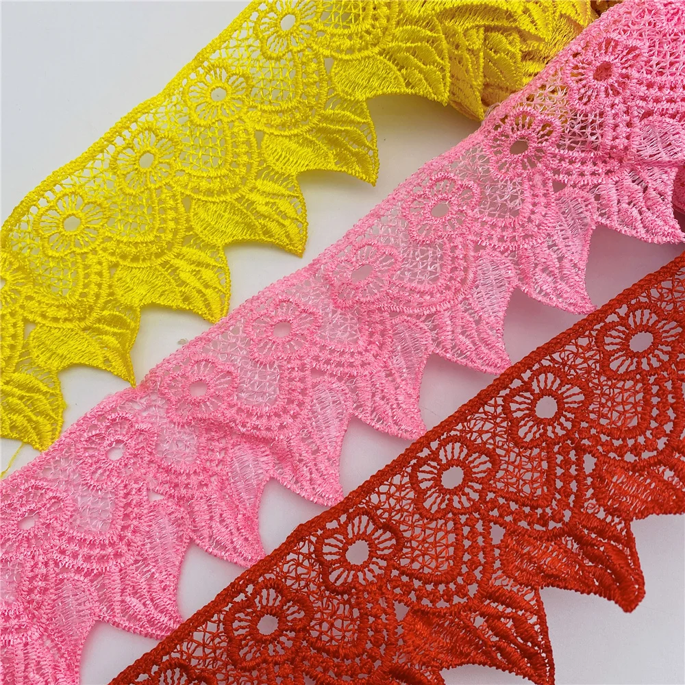 15yards Venise Lace trim wedding DIY crafted sewing 7cm for women Dress