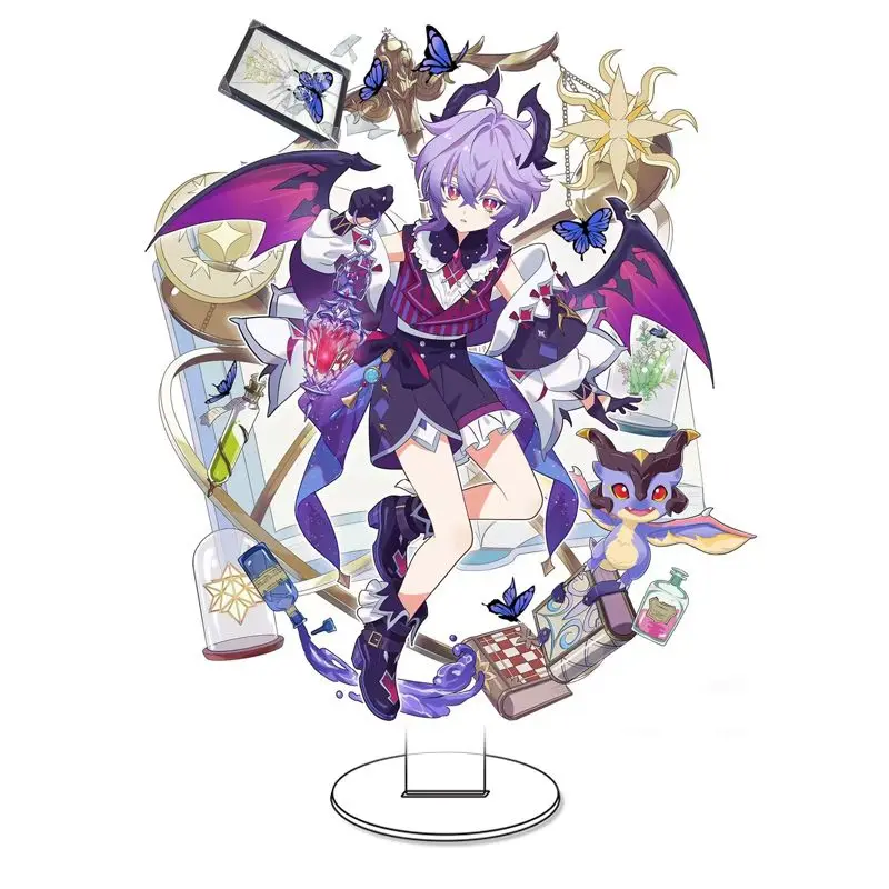 

Game Genshin Impact Durin Cosplay Anime Cute Figure Acrylic Stand Model Desk Decor Standing Sign Halloween Fans Gift