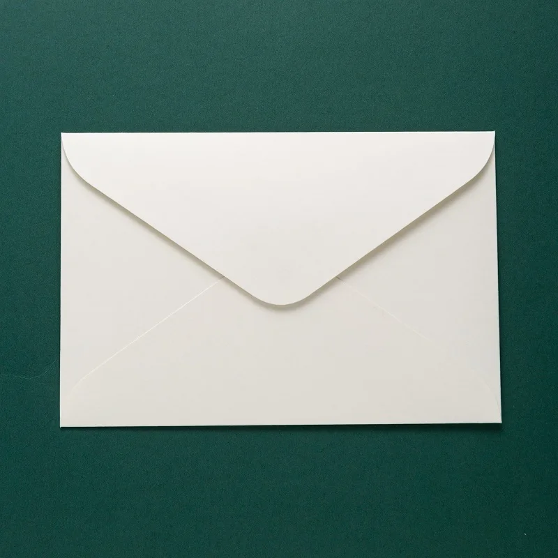 Imagem -05 - Grandes Envelopes de Papel Kraft Envelopes Brancos Ocidentais Convites de Casamento Papelaria de Negócios de Alto Grau 250g 50 Pcs por Lote