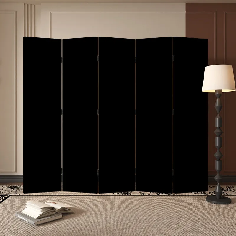 Medieval wabi-**** screen baffle partition living room dining room home folding mobile folding screen aisle occlusion
