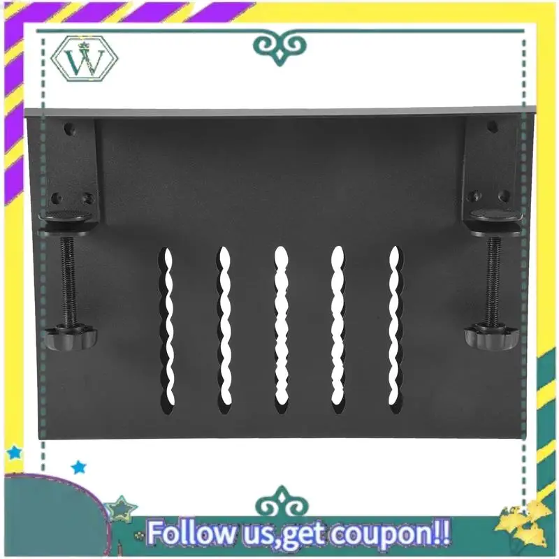 NEW Desk Side Storage Under Desk Storage Laptop Stand Made Of Steel,Load Capacity 3Kg 3Kg A