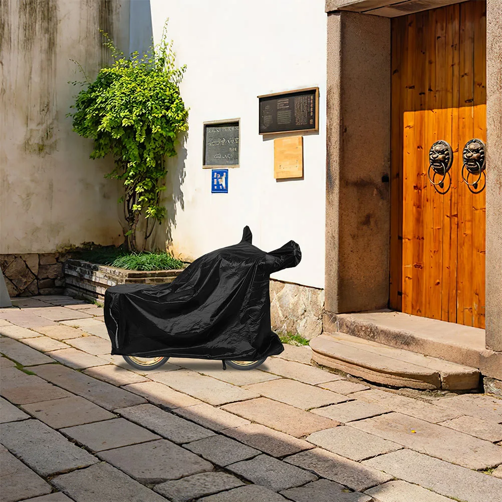 

Universal Fit Heavy Duty Waterproof Motorcycle Cover Uv Protection Outdoor Bike Shelter Scooter Storage Protector Large