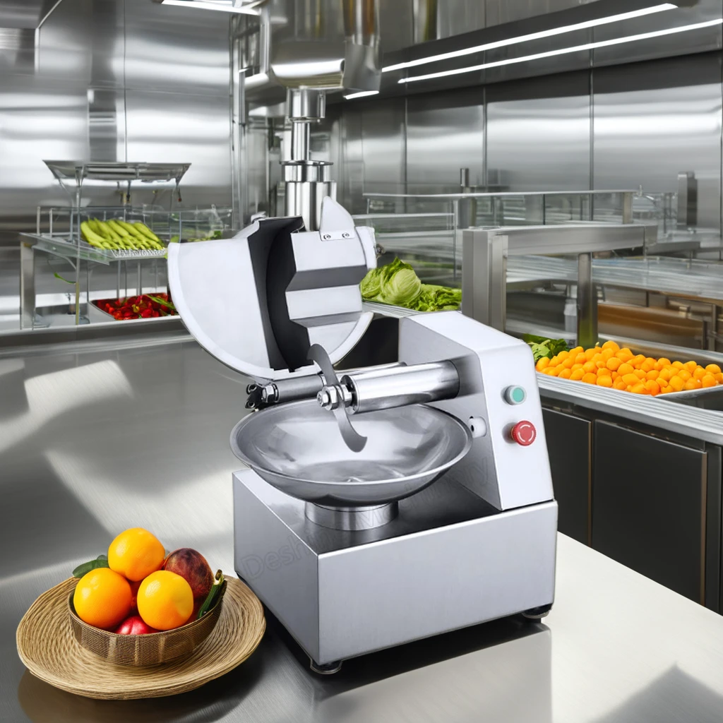 New Condition Double Speed Stainless Steel Vegetable Chopper/Cutter Core Motor Component for Restaurants Retail Food Shops