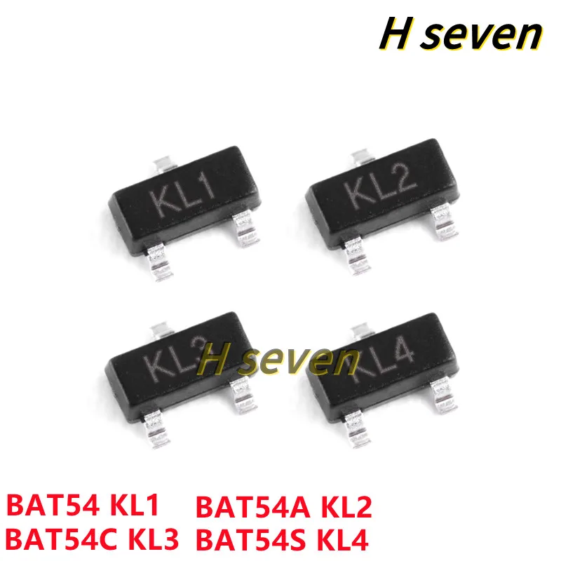 100Pcs/Lot BAT54 KL…
