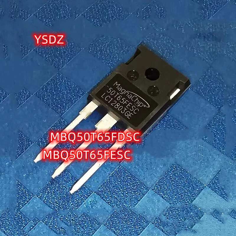 10PCS MBQ50T65FDSC 50T65FDSC MBQ50T65FESC 50T65FESC MBQ50T65FDHC 50T65FDHC TO-247 50A 650V Field Stop IGBT free delivery