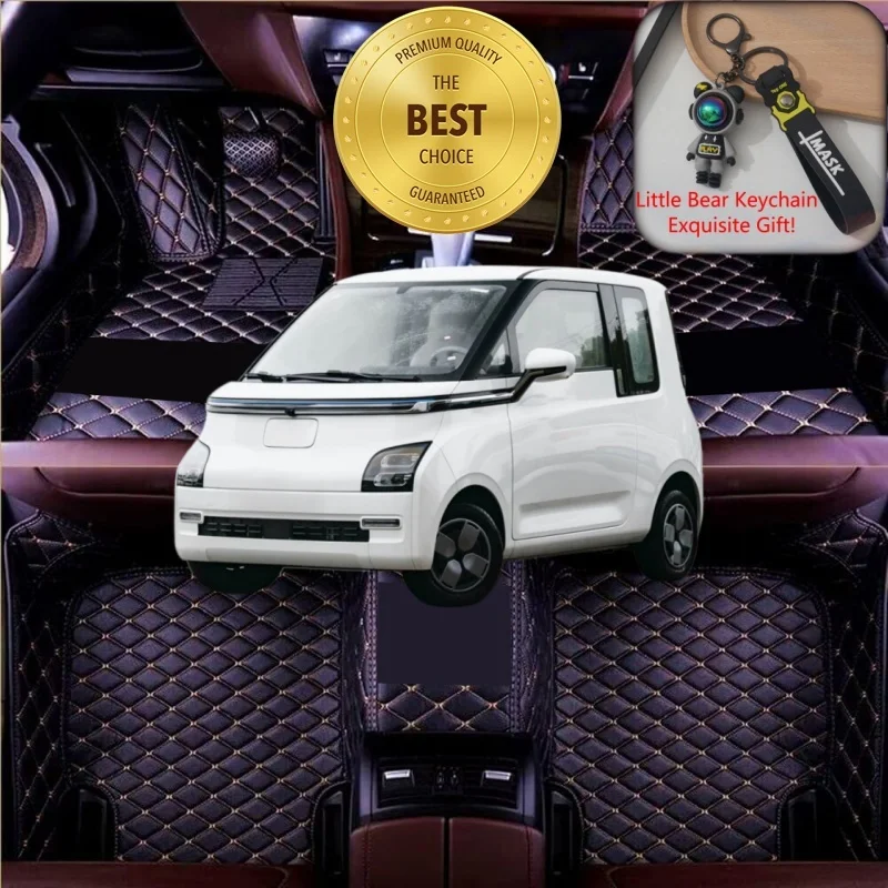 

Customized Fit for Wuling Air EV Car Floor Mats Car Accessories Tailored Waterproof Auto Carpet Liner Mats Left/Right-hand Drive