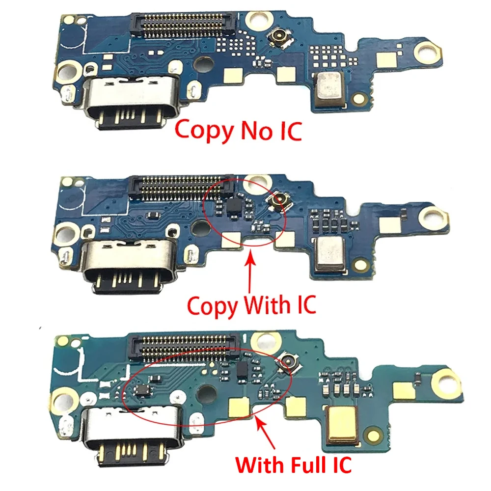 New For Nokia X6/ 6.1 Plus TA-1099/1103 Type-C USB Charger Charging Port Dock Connector Flex Cable Repair Parts