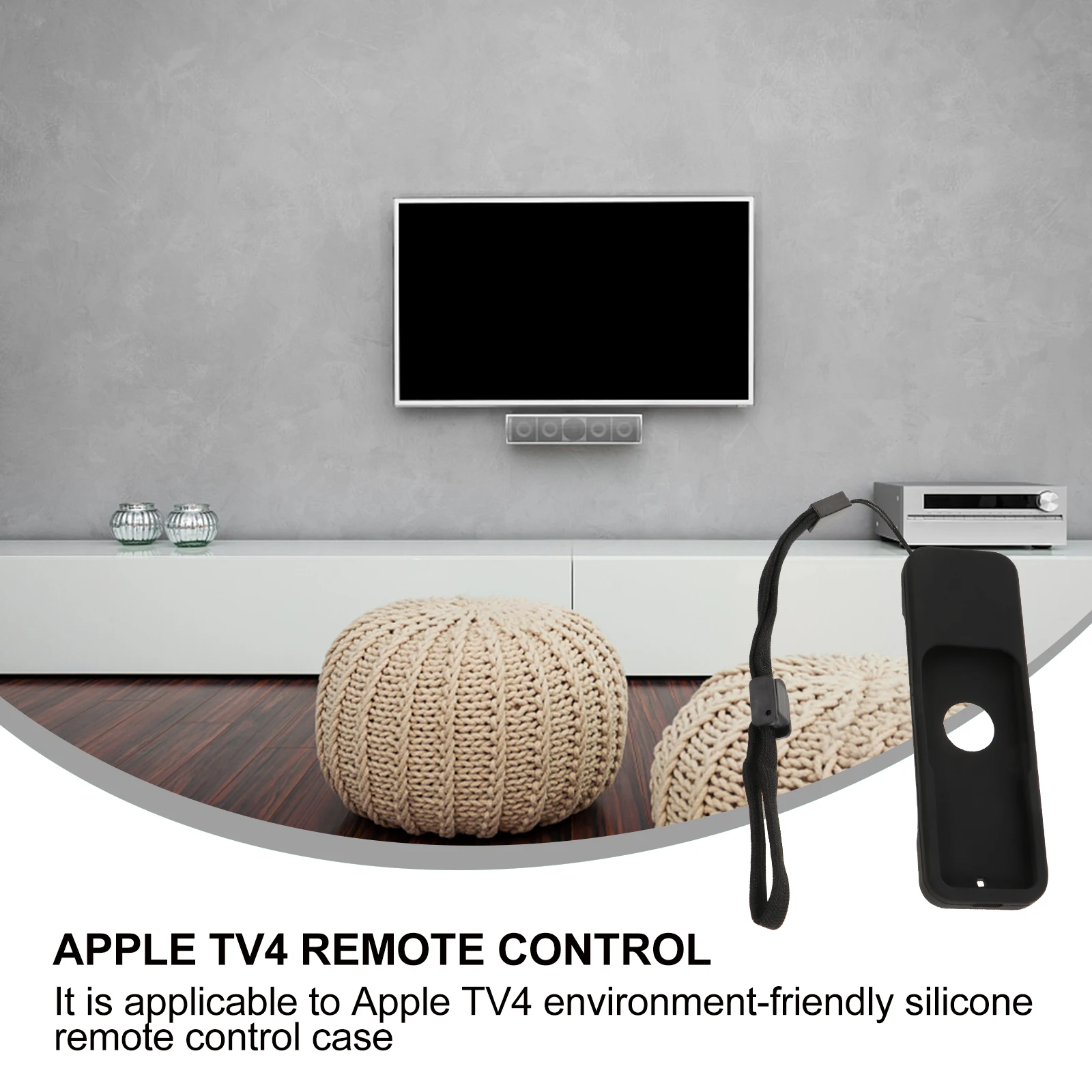 

1 pc Silicone Remote Case For Nonslip Dustproof Washable Protective Cover Stylish Humanized Design Key Reserved