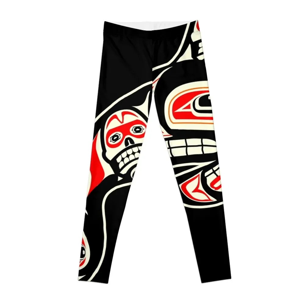 

Alaskan Orca Leggings Women's high waist Fitness clothing Women's gym Womens Leggings