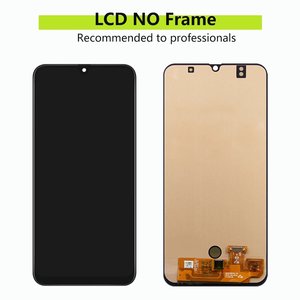 Super AMOLED A50 LCD Display Screen For Samsung A505F A505G A505W A505U LCD Display with Touch Screen Digitizer Assembly A50