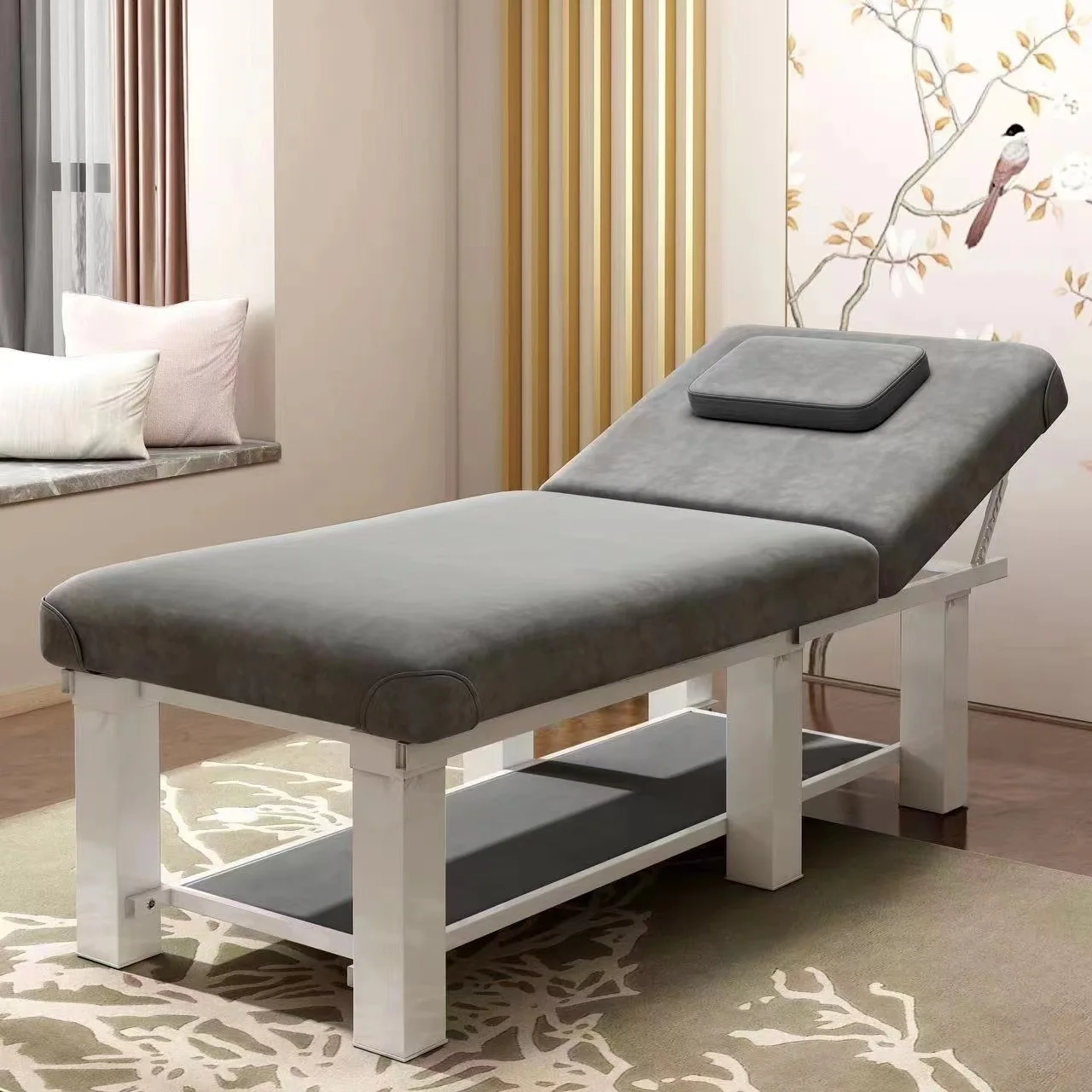 Lash Beauty Massage Table Pedicure Headboards Esthetician Tattoo Foldable Bed Comfort Table De Massage Beauty Furniture MQ50MB