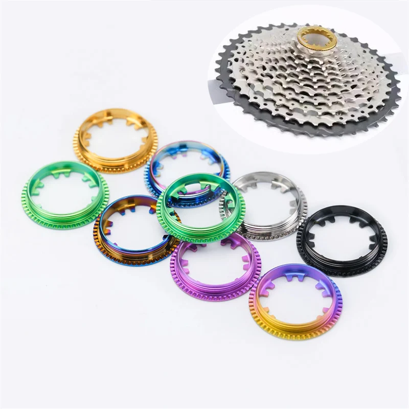 S-PARTS Titanium Cassette Lock Cover for shimano 8 9 10 11speed for sram MTB 8-10speed road  bike 8-11speed