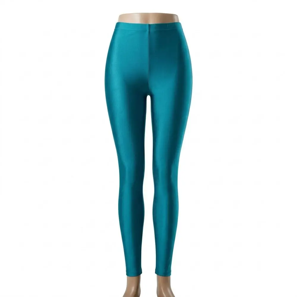 Breathable Footed Leggings Women Slimming Yoga Pants High Elastic Fitness Tights Push Up Sport Athletic Workout Gym Clothing