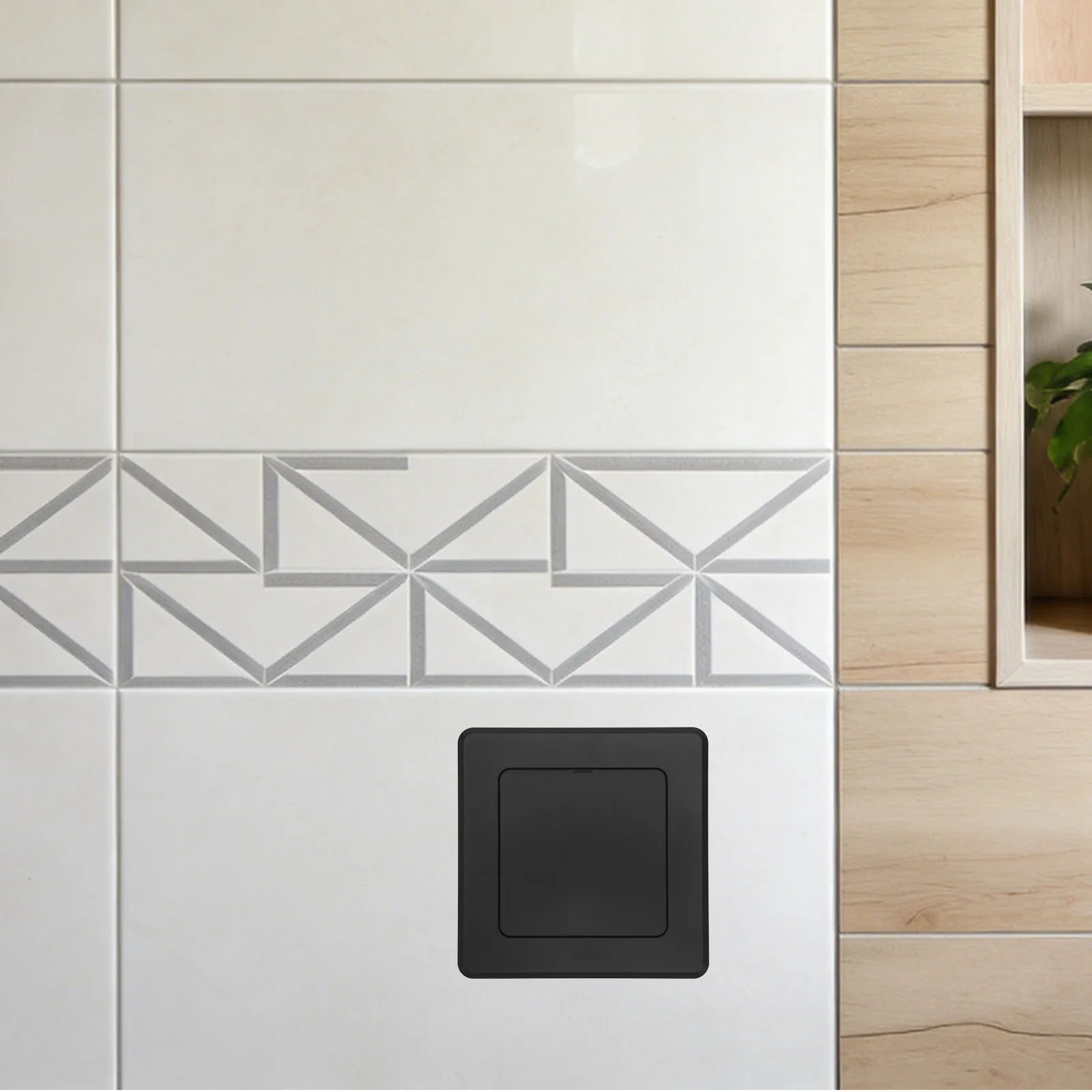 Access Panel for Drywall Water Pipe Hole Cover ABS Plastic Adhesive Plate Decorative Plumbing Ceiling Box Cover Bathroom Shower