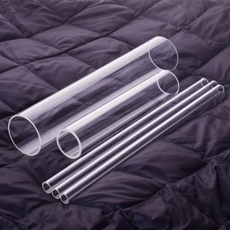 5pcs High borosilicate glass tube,O.D. 25mm,Thickness 1.5mm/3mm,L. 50mm/95mm/120mm,High temperature resistant glass tube