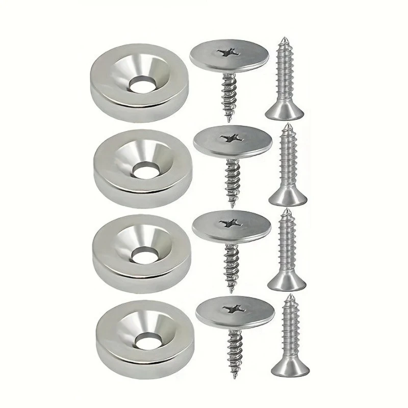 Serrure magnétique à fermeture dissimulée, loquet de porte magnétique pour armoire, aimants de porte