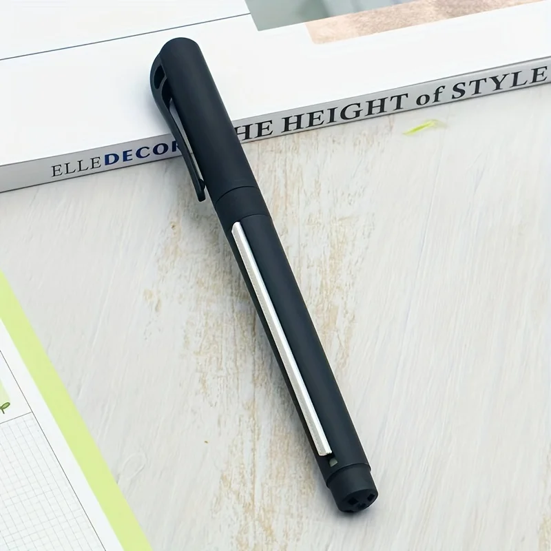 1 Stück Einziehbarer Unsichtbarer Stift, Einfach zu Bedienen, Ein Geheimnisvolles Informations-Schreibwerkzeug für Prüfungen und Notizen – Detail 6
