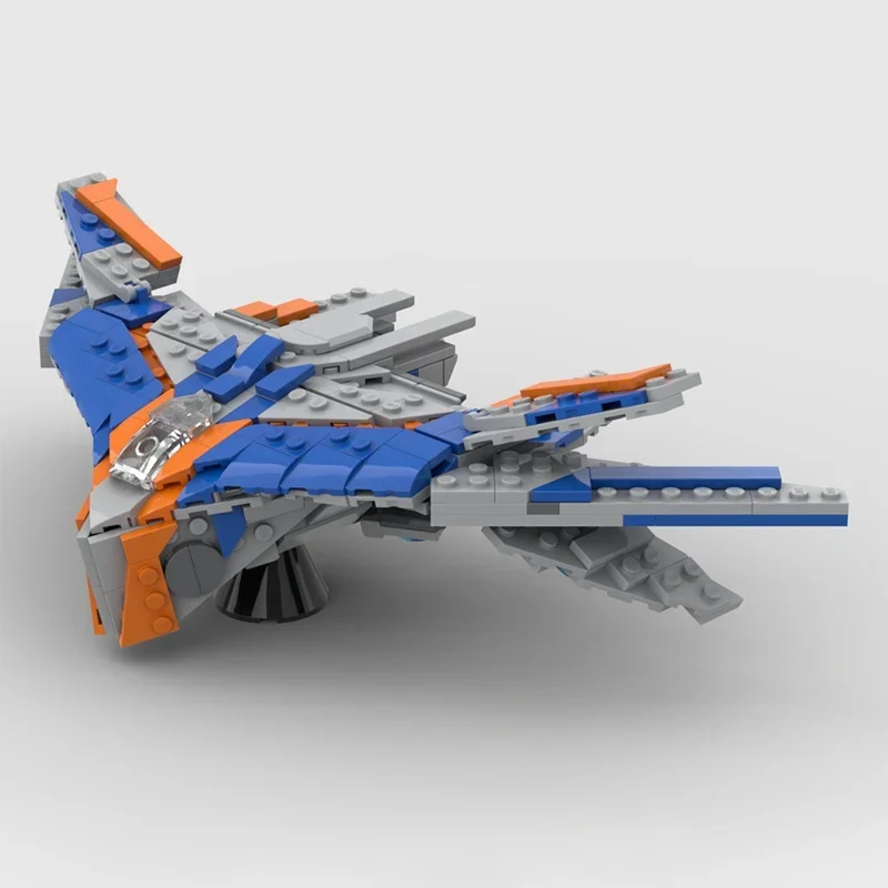 408pcs MOC Midi Scale Marvelled Guardians Model Building Blocks Festival Gift Architecture Toys DIY Education Brick Birthday - view 6