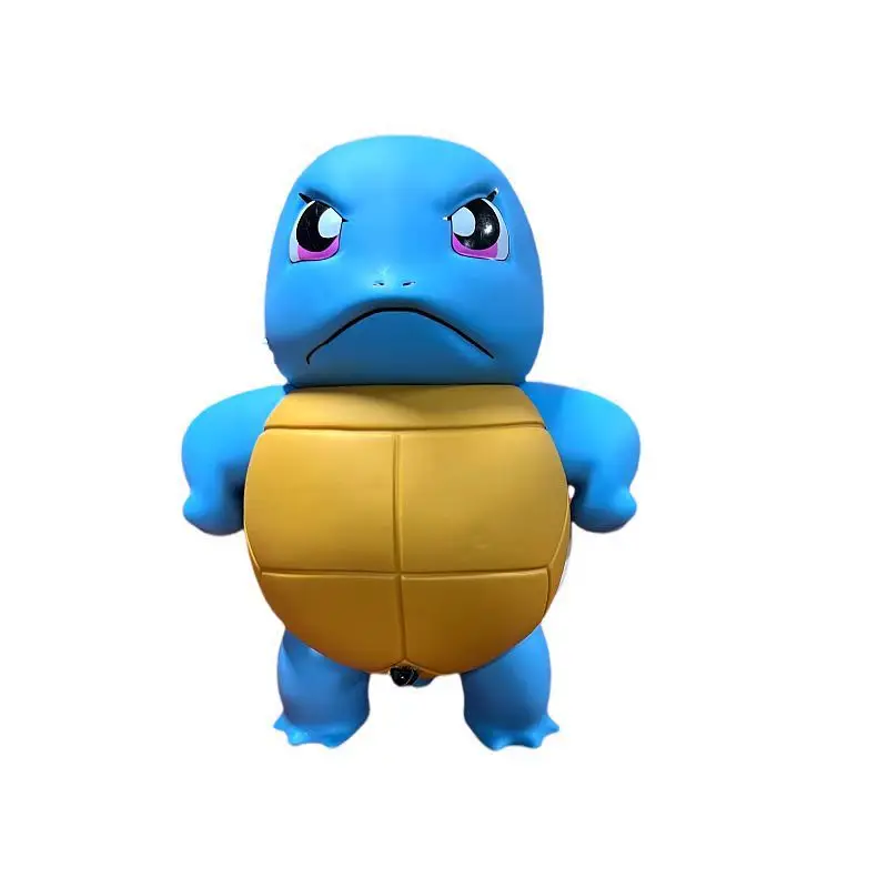 Anime nuevo pokemon Will Spray Squirtle juguete Kawaii Spray agua tamaño grande lindo modelo de dibujos animados juguetes nuevos populares accesorios de coche Jenny