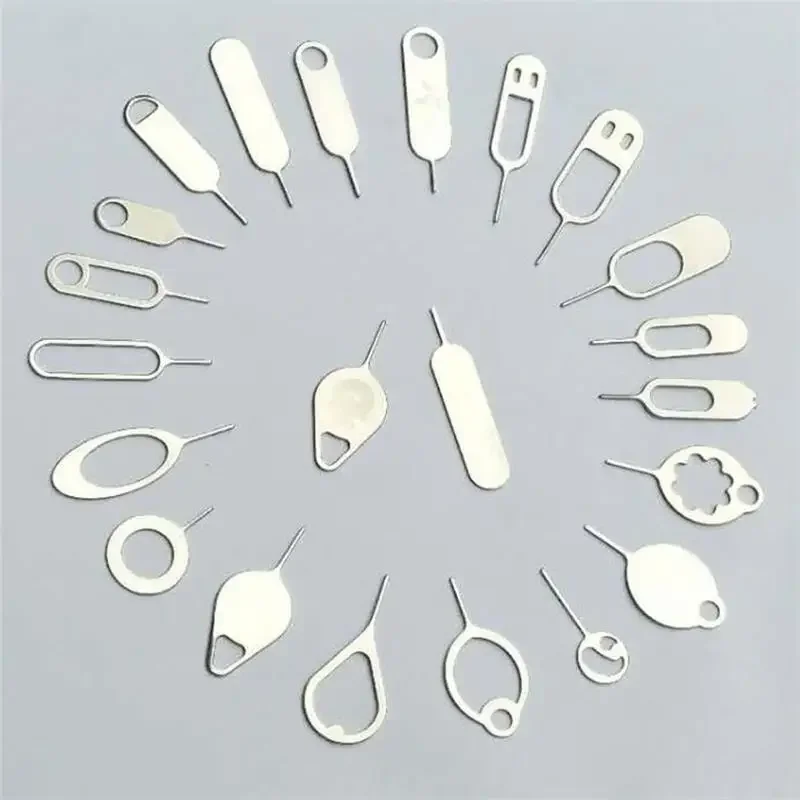 Bandeja de tarjeta SIM estándar de acero inoxidable con orificio en la cola para transportar