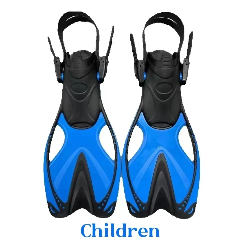 HB Children's Silicone flippers for men, women and children frog shoes swimming snorkeling equipment