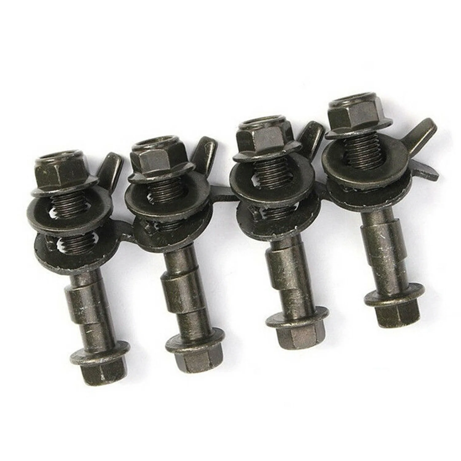 4Pcs 14Mm Steel Car Four Wheel Alignment Adjustable Camber Bolts 10.9 Intensity