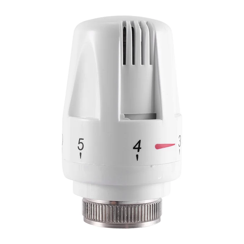 A01F-16Pcs 온도 조절 라디에이터 밸브 온도 조절기 라디에이터 밸브 교체 헤드