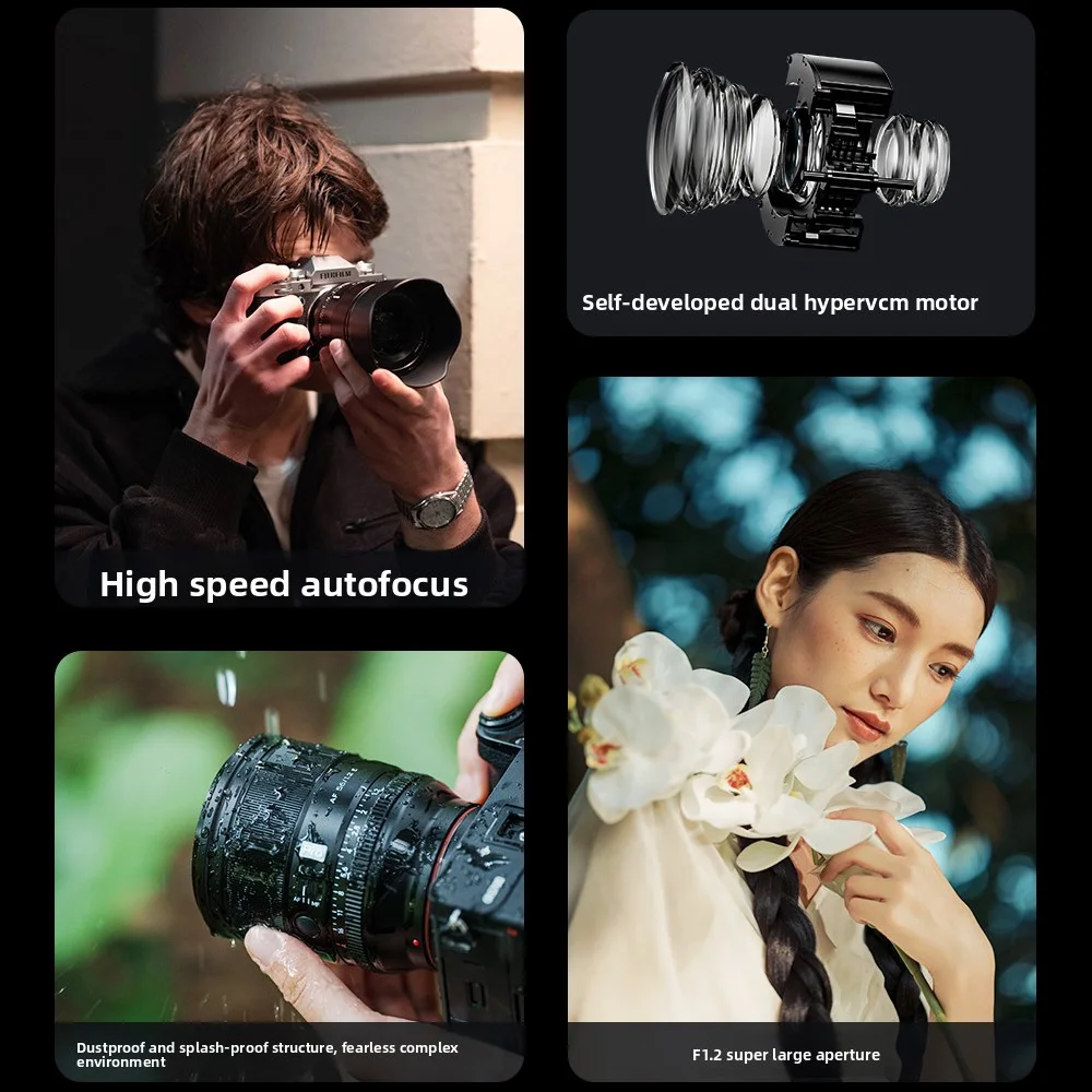 Viltrox 56 مللي متر F1.2 PRO التركيز التلقائي فتحة كبيرة كاميرات صورة عدسة ل Fujifilm XF سوني E ZV10 نيكون Z XT30II XS10 A7R A7M Z6