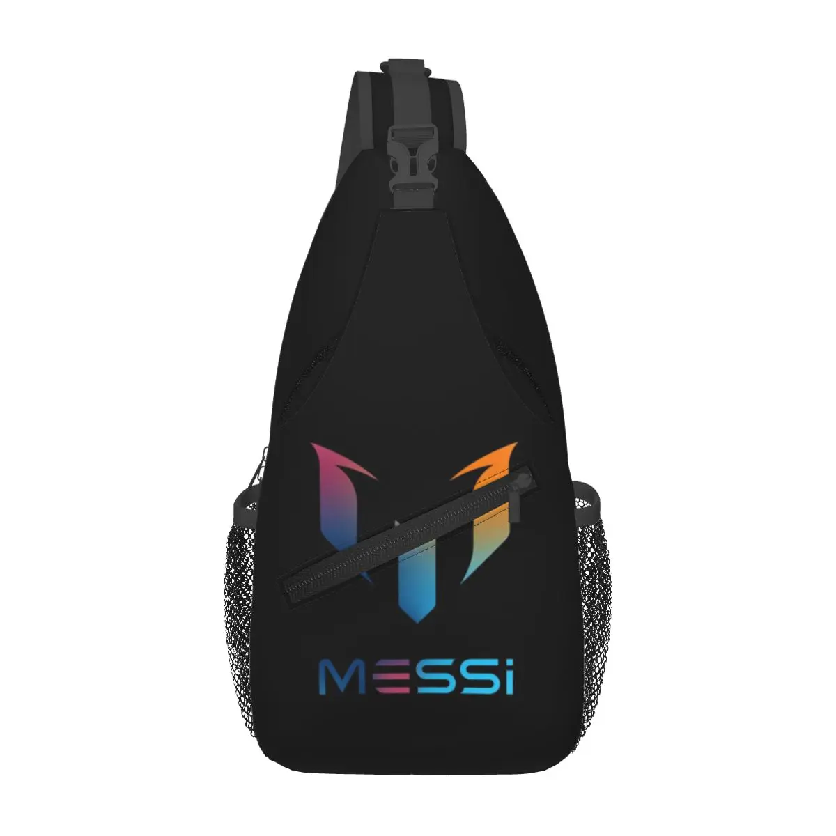 Messi Bags Number 10 Crossbody Backpack Sling Shoulder Bag Durable Adjustable Gym Bag Cycling Travel Hiking Daypack