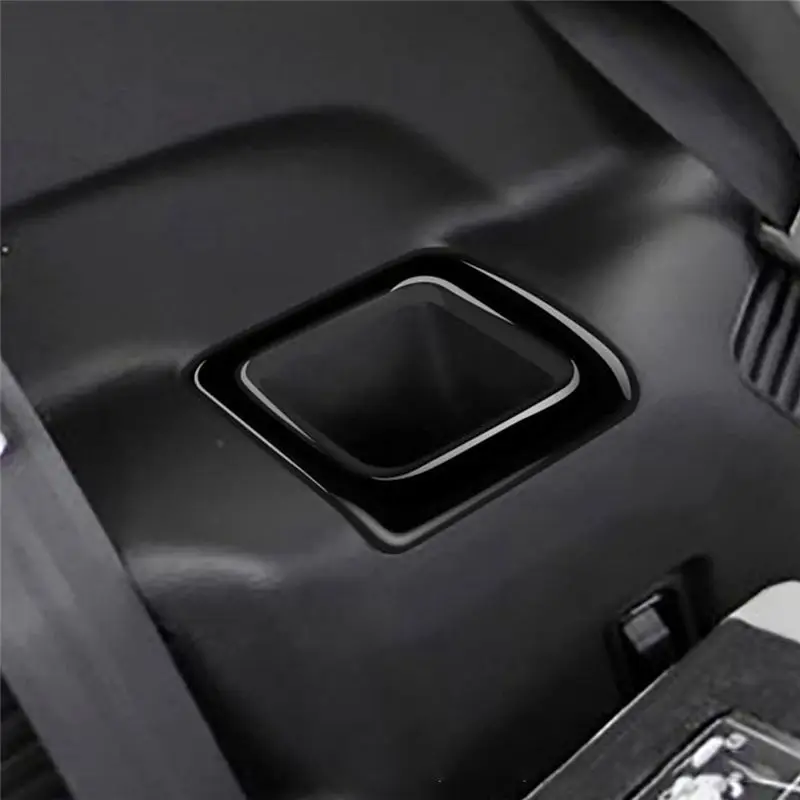 #03T (Bright Black)Car Rear second Row Water Cup Holder Decoration Bright Black,Automotive Parts & Accessories