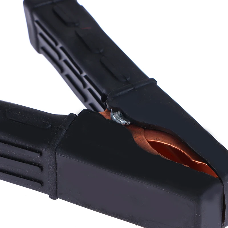 2pcs 200A Crocodile Alligator Clips Car Battery Insulated Clip Clamp Connector for Jumper Cables Boost