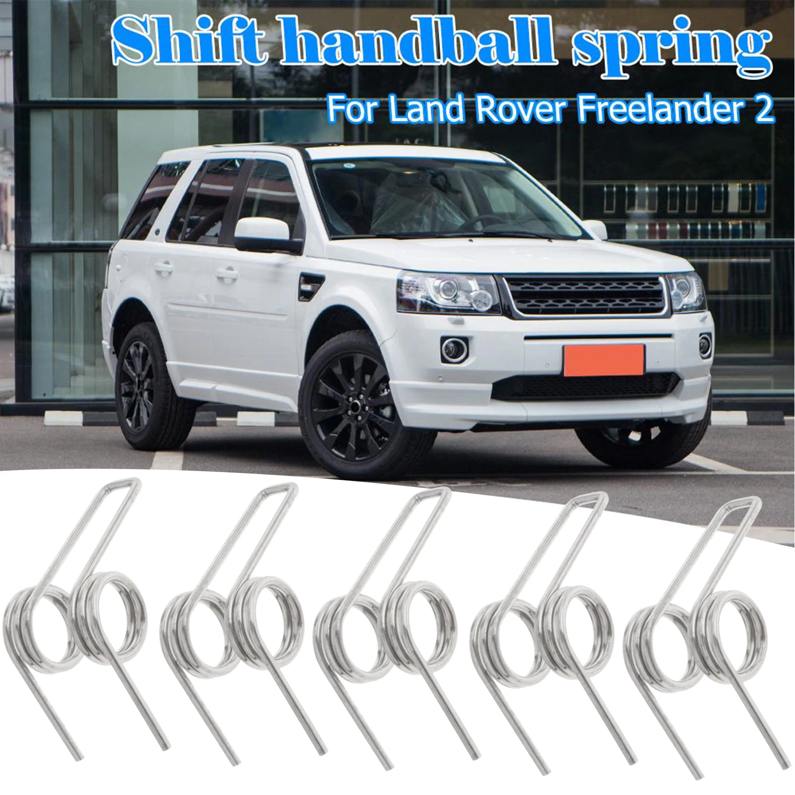 5X Automatic Gear Shift Lever Knob Spring For Land Rover Freelander 2 Suspended Repair Kit LR038636 Replacement Parts 06 - 2014