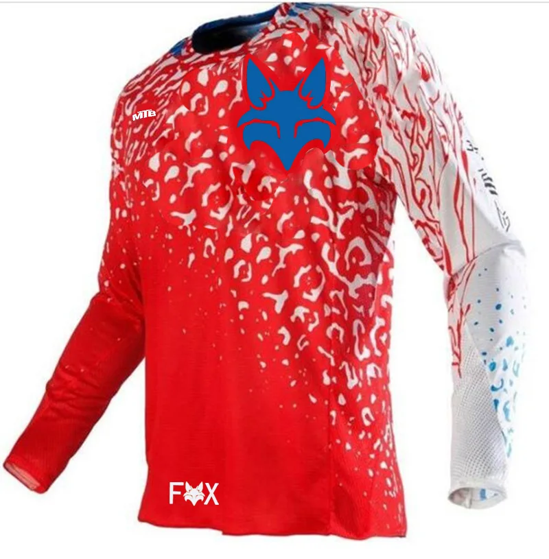 2022 Fox Motocross Mountain Enduro Bike Clothing Bicycle Moto Downhill T-shirt Women Men Cycling Jersey MTB Shirts