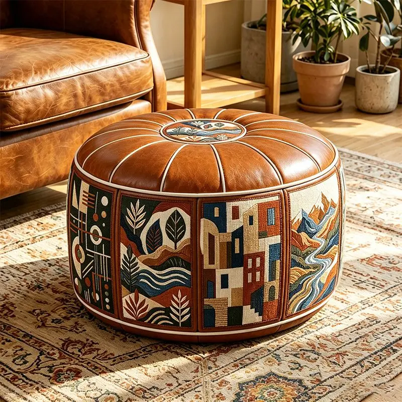 Pidun storage stool, living room home clothes changing seasons storage, box sofa sitting simple storage stool