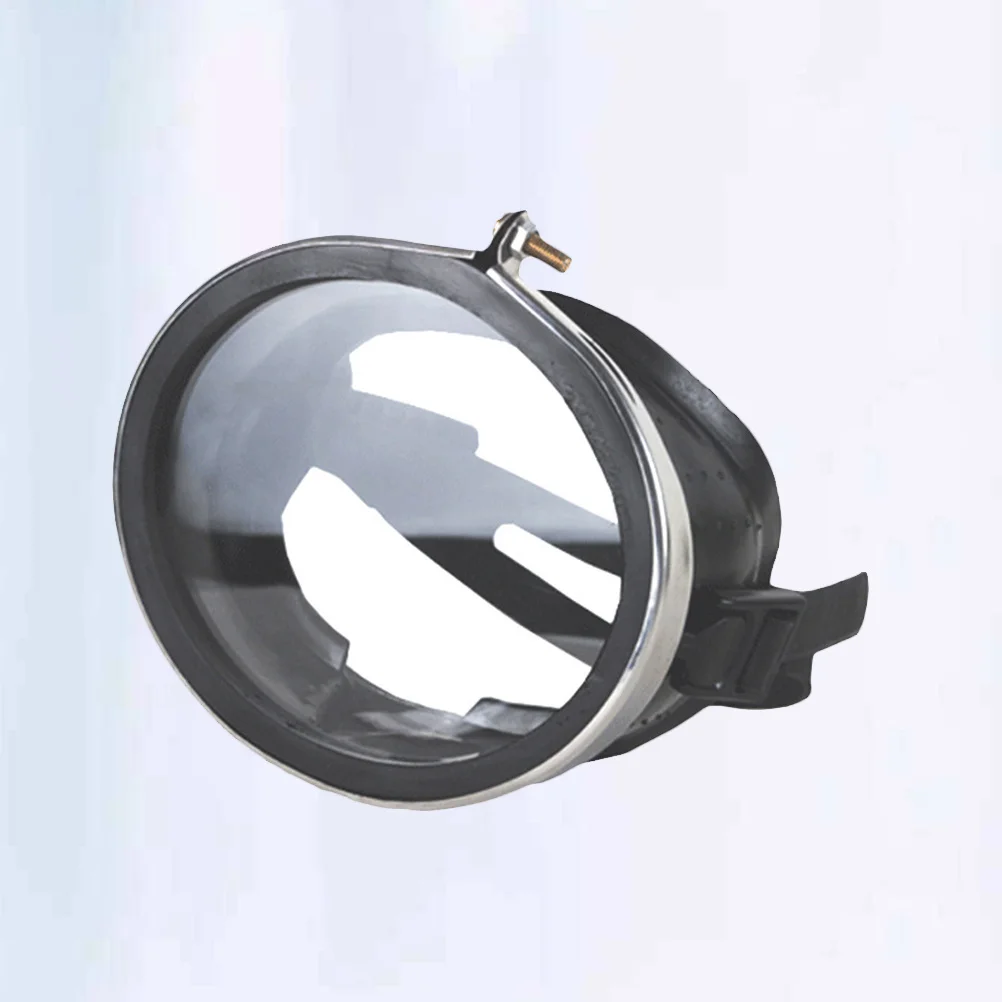 1 قطعة قناع الغطس الزجاج السباحة حملق إطار من الاستانلس ستيل مكافحة الضباب قناع السباحة مقاوم للماء للغوص والغطس