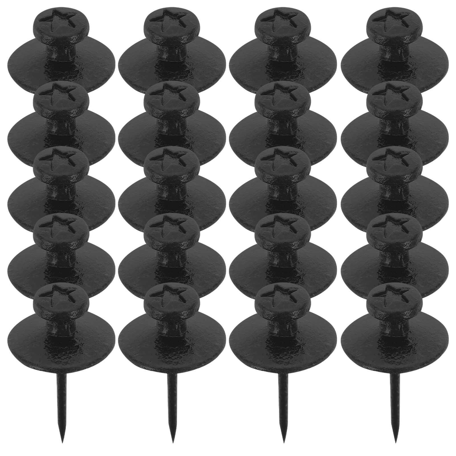 

30pcs Decorative Replaceable Pushpins Flat Top Thumbtacks Small Office Thumbtacks Multi-Function Compact Push Pins Bulletin